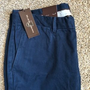 NWT Black Brown 1826 Navy Chinos